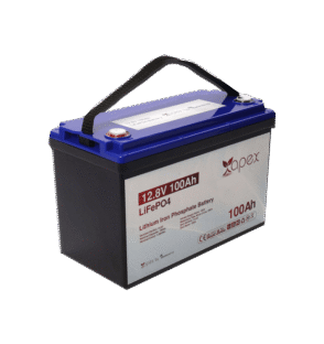 100 Ampere Lithium Battery Apex 12.8V Lifepo4