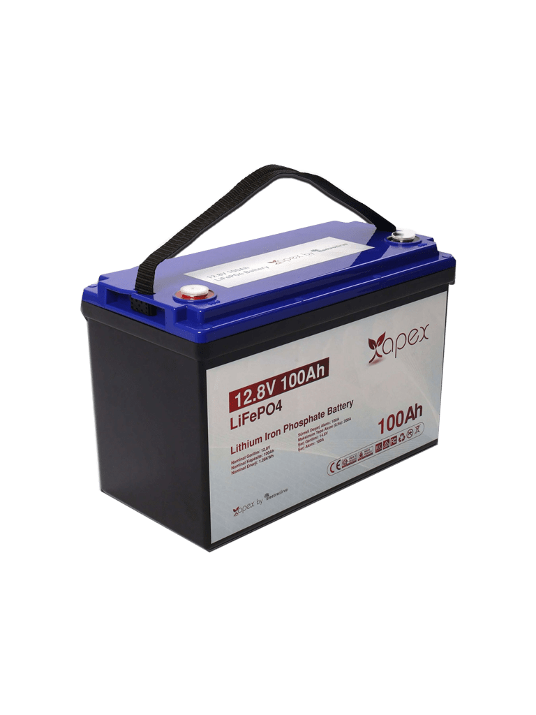 100 Ampere Lithium Battery Apex 12.8V Lifepo4