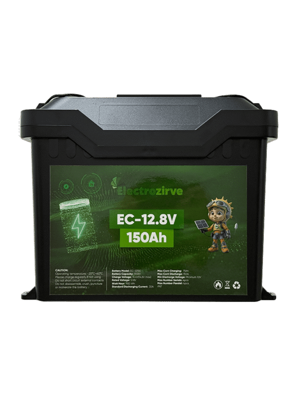 12.8v 150ah lithium battery electrozirve