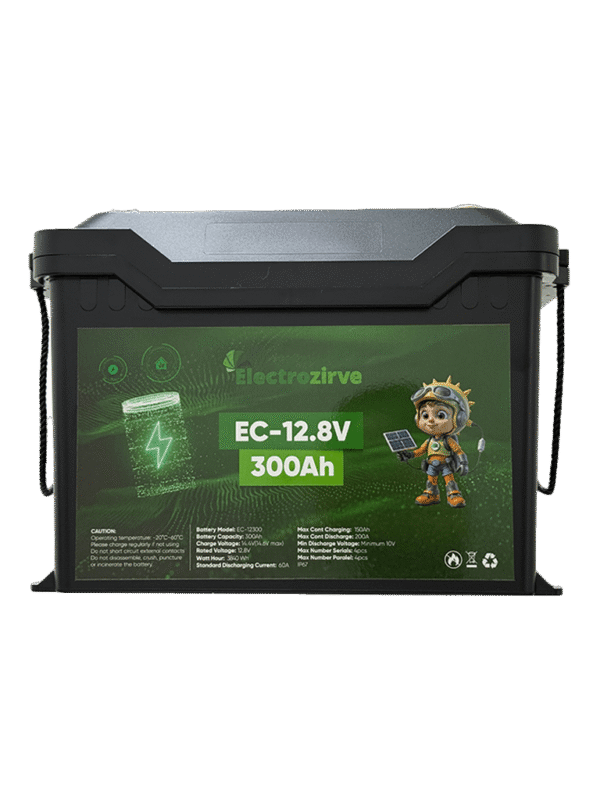 12.8v 300ah lithium battery electrozirve