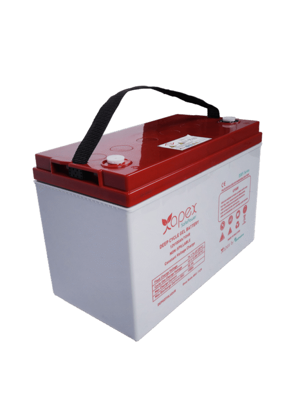 Apex Safepower 12 Volt 100 Ampere Gel Battery