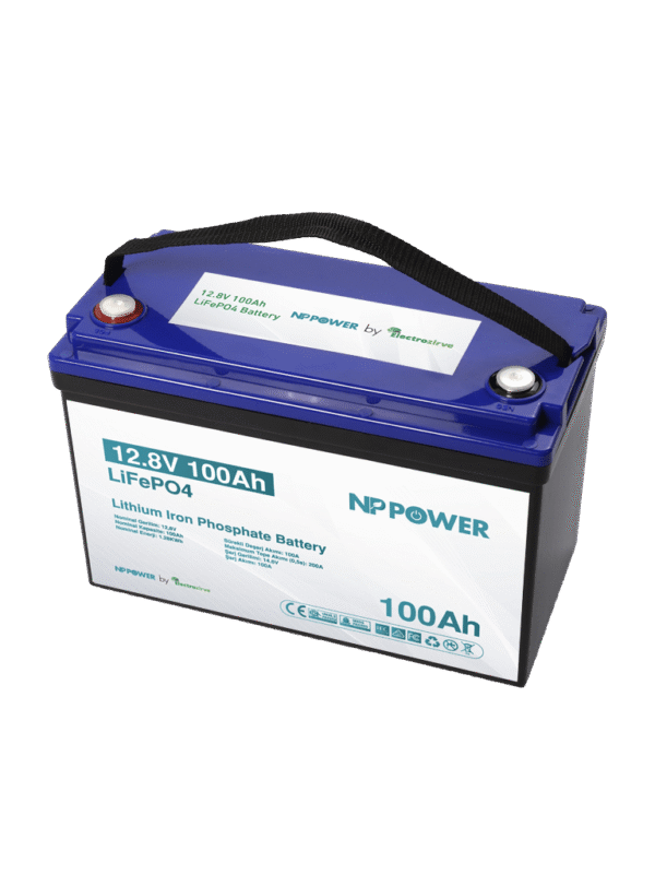 100 Ampere 12.8V Lithium Lifepo4 Battery NP Power
