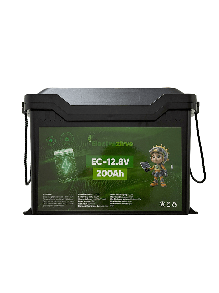 12.8v 200ah lithium battery electrozirve