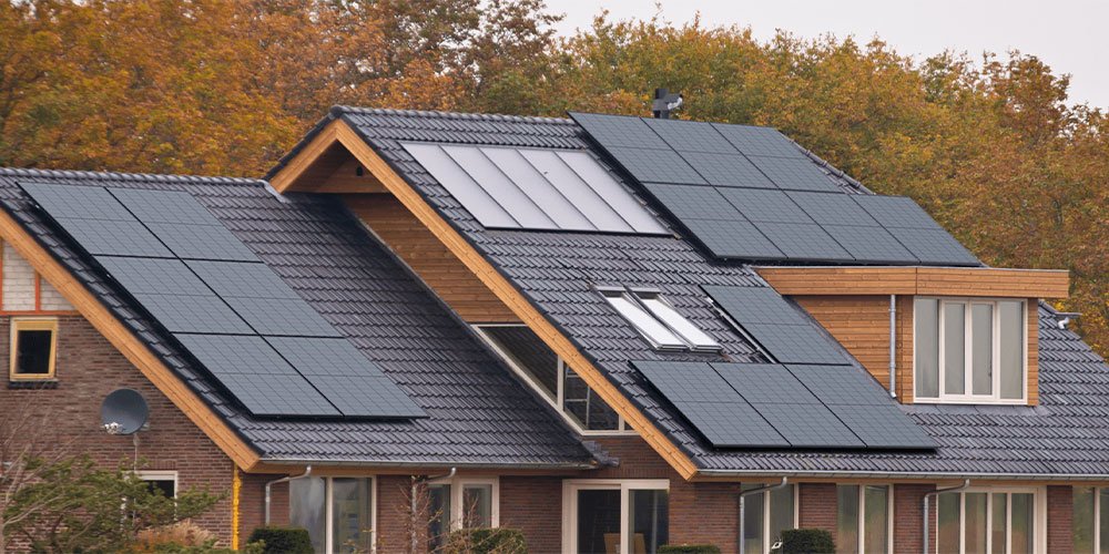 home solar panel installation