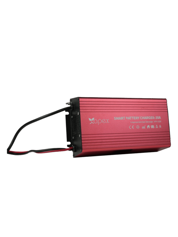 Apex Apx AC DC 12 Volt 30 Amp 8 Stage Battery Charger