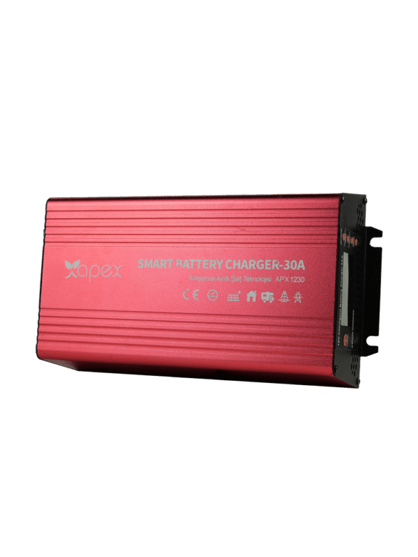 Apex Apx AC DC 12 Volt 30 Amp 8 Stage Battery Charger