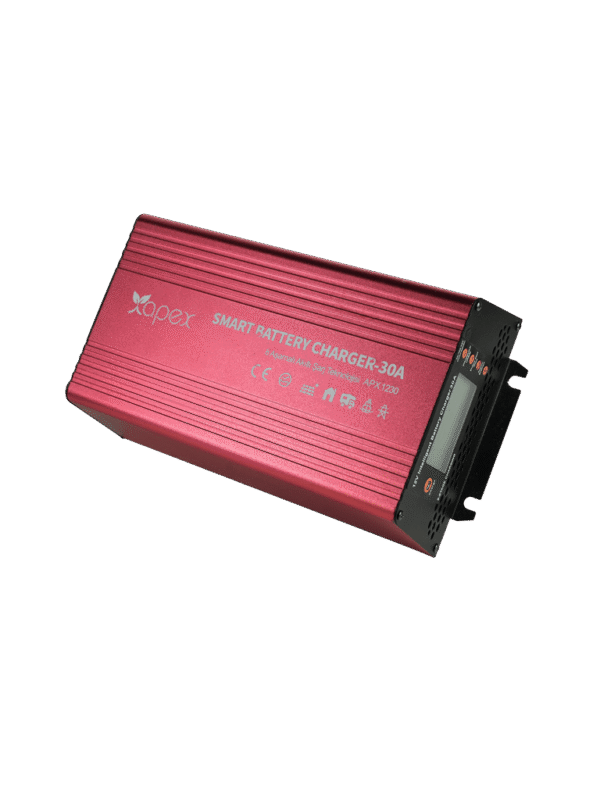 Apex Apx AC DC 12 Volt 30 Amp 8 Stage Battery Charger