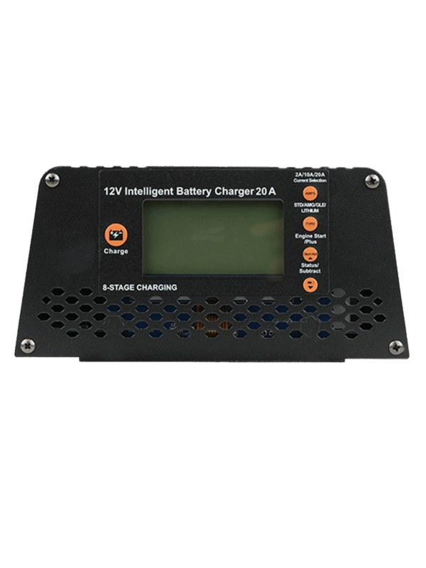 Apex Apx Ac Dc 12 Volt 20 Ampere 8 Stage Battery Charger