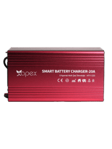 Apex Apx Ac Dc 12 Volt 20 Ampere 8 Stage Battery Charger